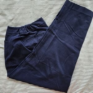 Talbots Blue Chinos with Elastic Waistband